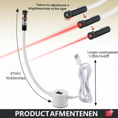 Magnetische positioneringsquiltlamp voor naaimachine