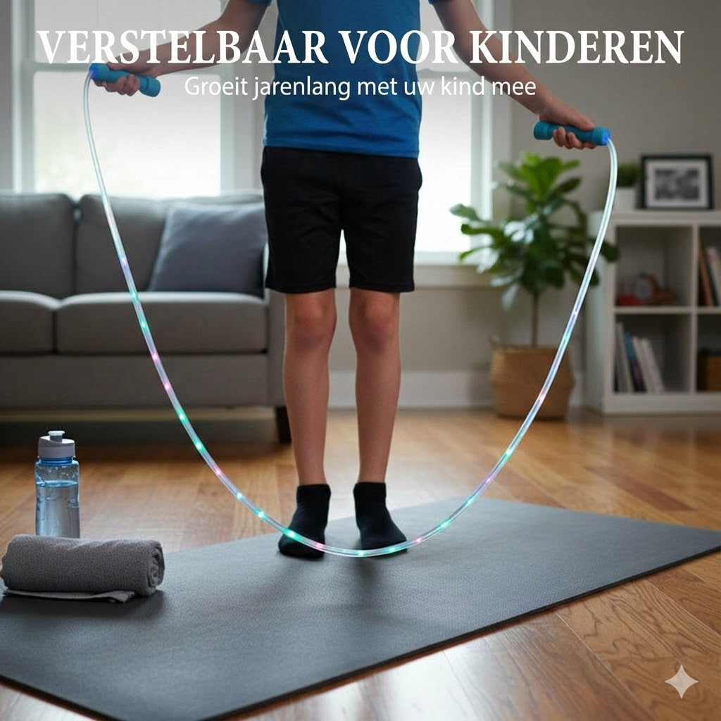 LED-verlicht springtouw voor kinderen