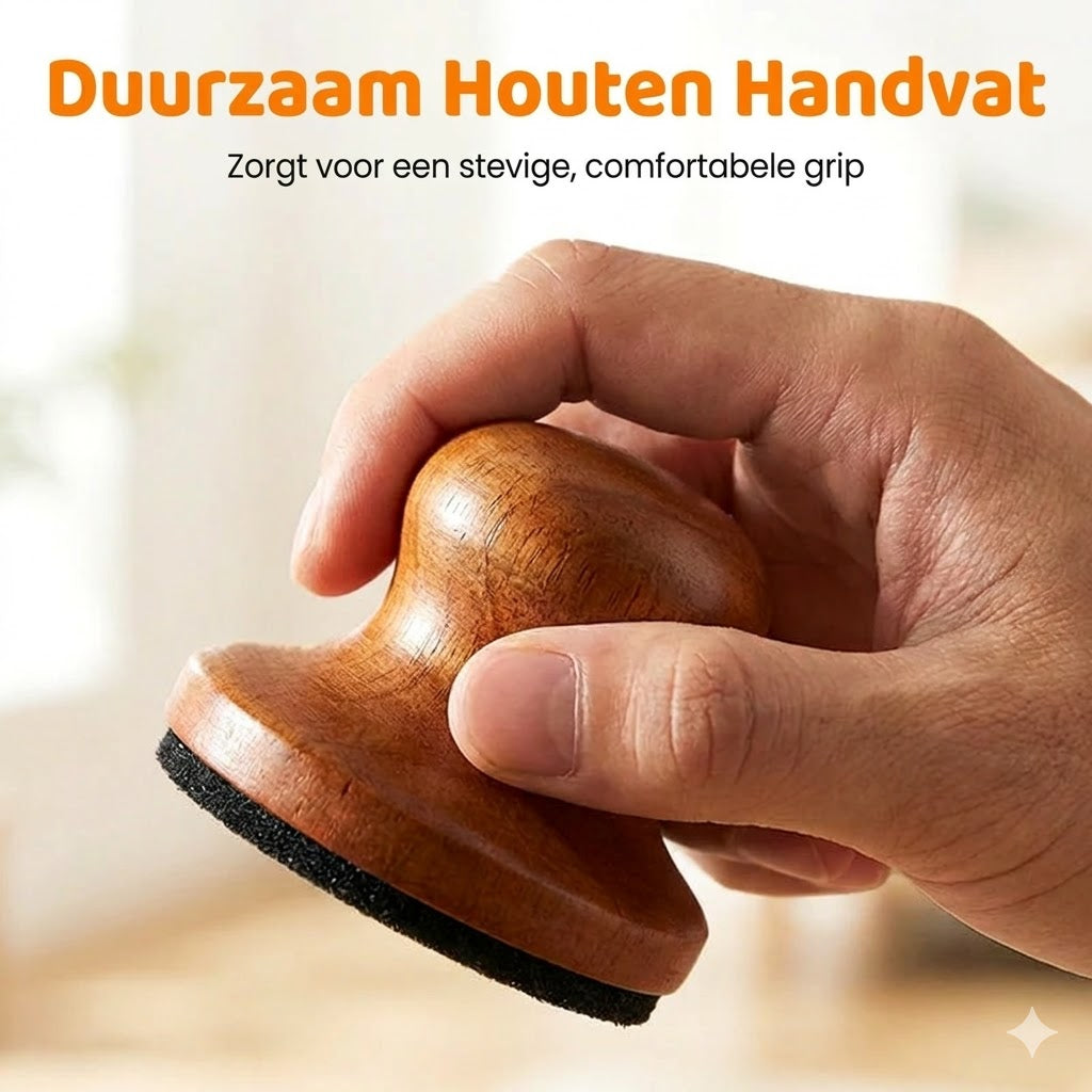 Houten nagelvijl voor huisdieren met vervangbare vijlpads