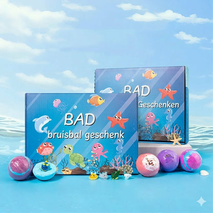 12-delige badbruisbal cadeauset voor kinderen