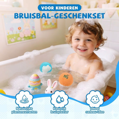 12-delige badbruisbal cadeauset voor kinderen