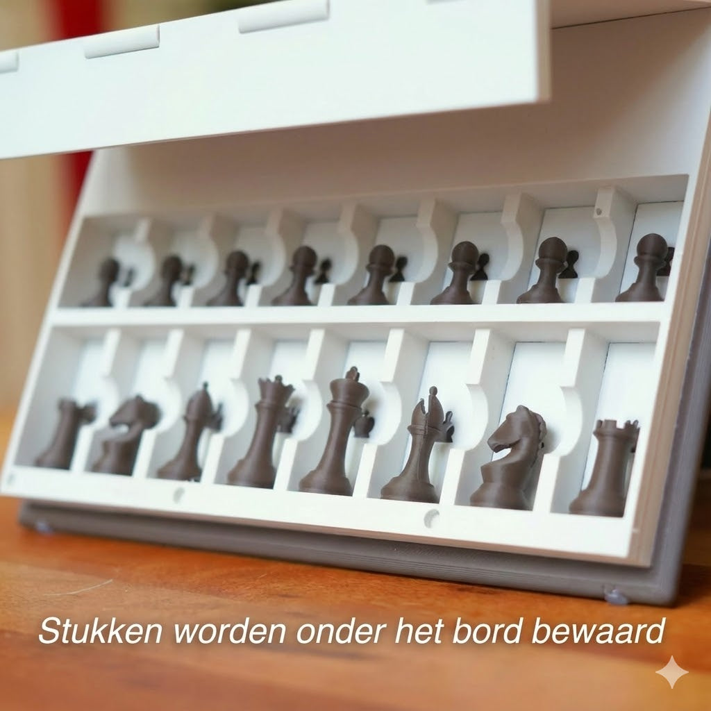 Internationale magnetische schaakdoos