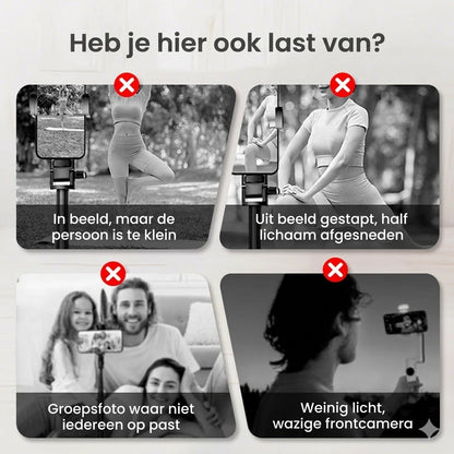 Draagbare draadloze selfie-monitor voor de achtercamera