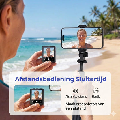 Draagbare draadloze selfie-monitor voor de achtercamera