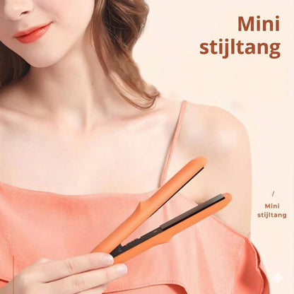 2-in-1 Mini-krultang en Stijltang Voor Stijltang